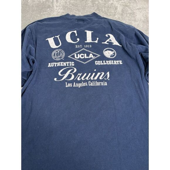 Vintage 90s UCLA Bruins Short Sleeve T Shirt Men's Size XL Blue - Picture 3 of 9